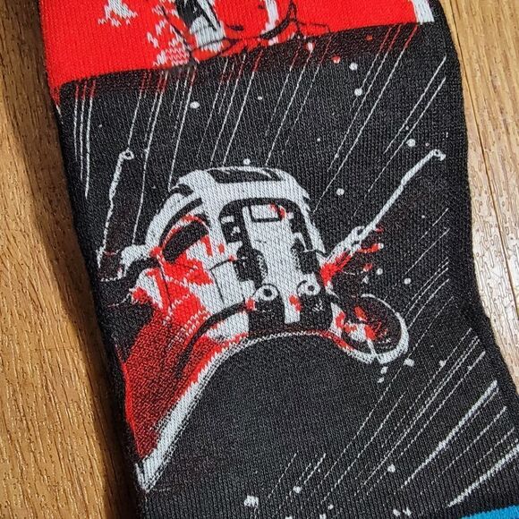 Stance Mandalorian Star Wars Grogu Baby Yoda Razor Crest Crew Socks Manga Mando - Picture 5 of 11